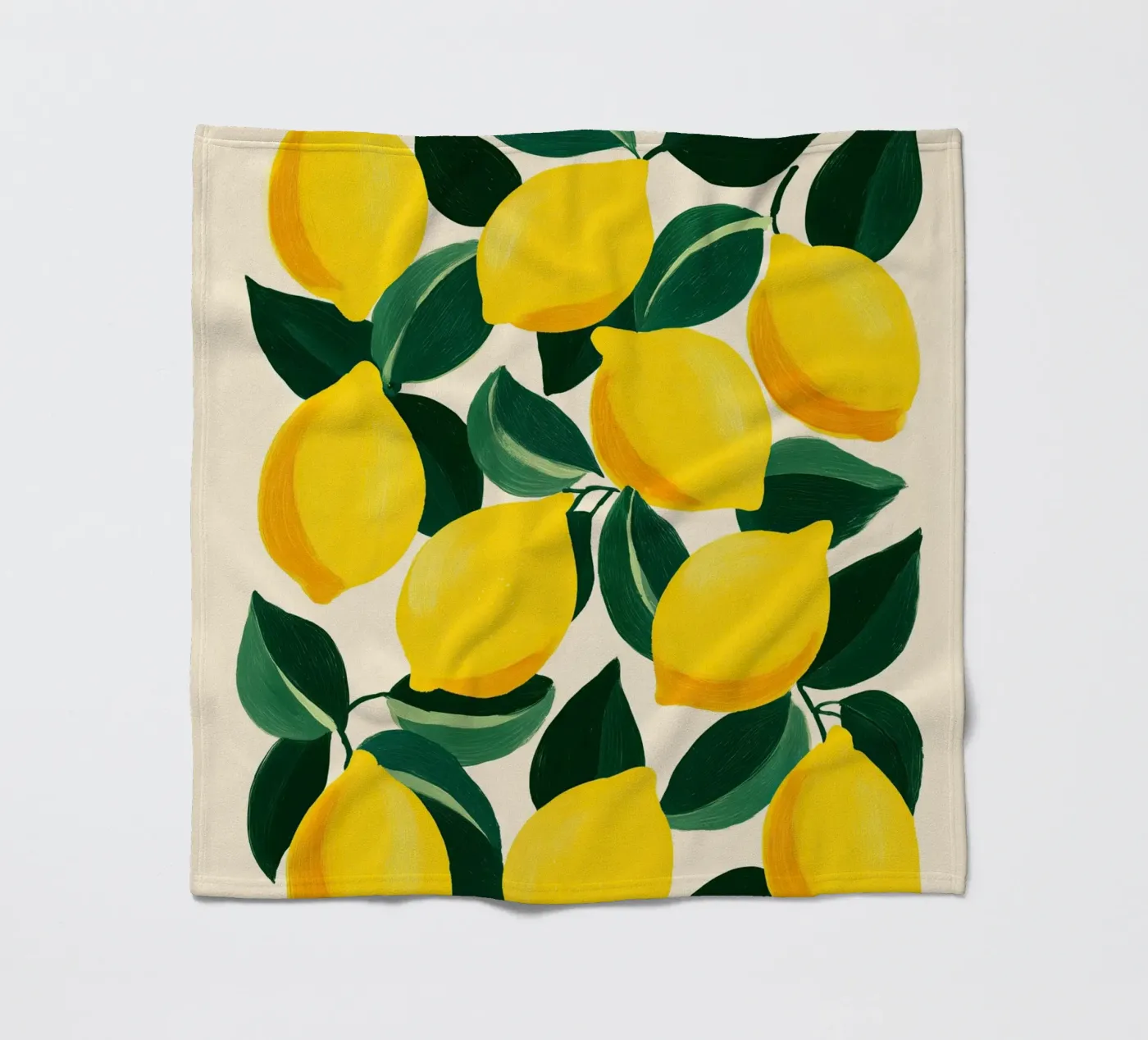 Lemons 1 Fleecedecke von Hugo