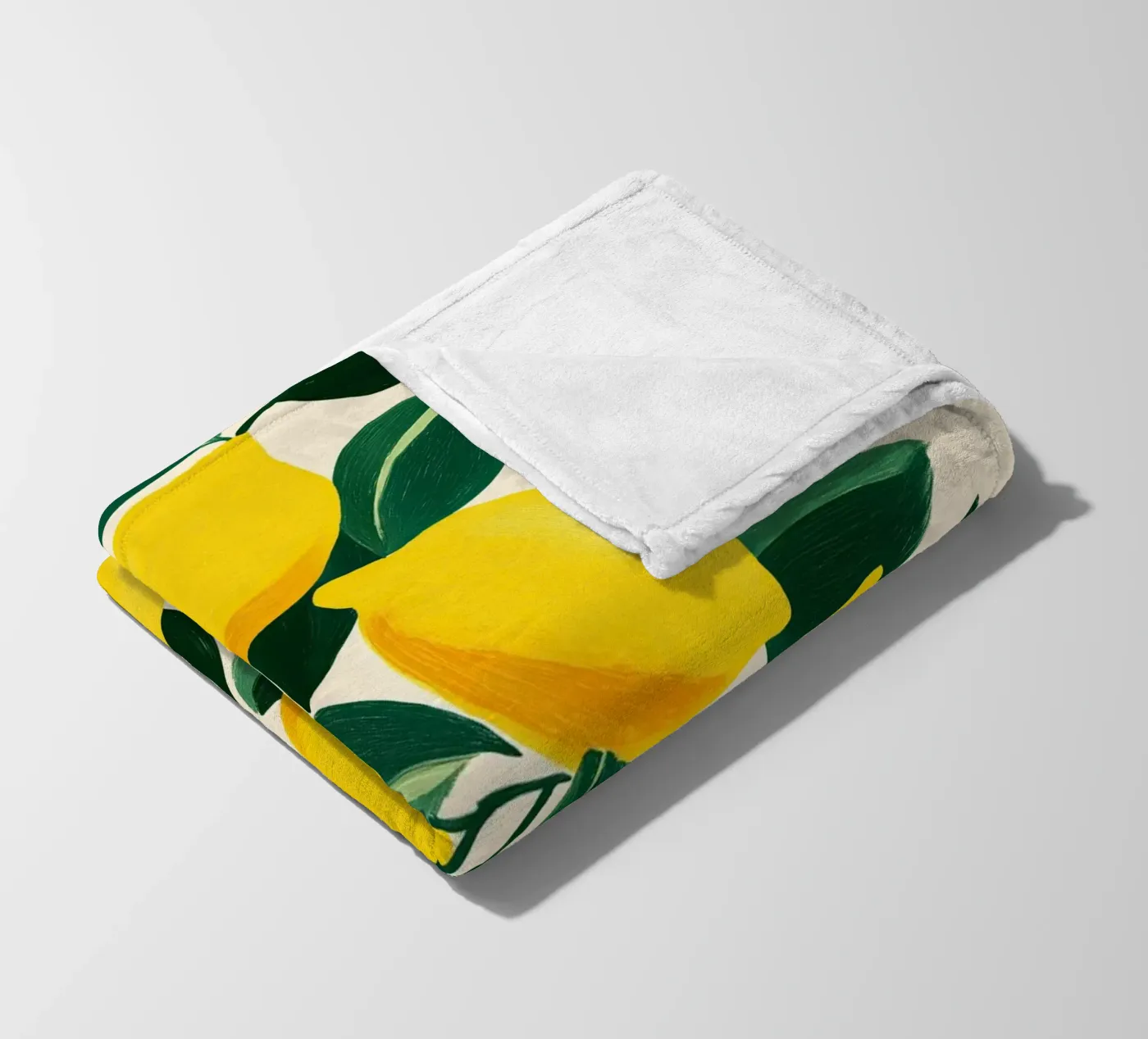 Lemons 1 Fleecedecke von Hugo