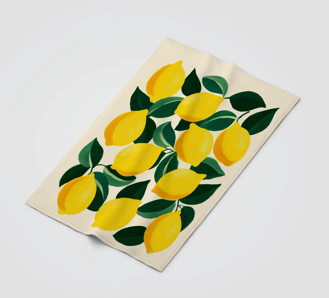 Lemons 1 Fleecedecke von Hugo