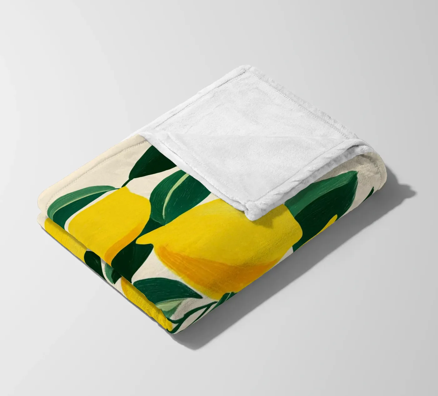 Lemons 1 Fleecedecke von Hugo