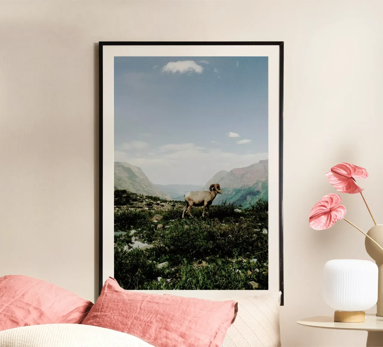 Bighorn Sheep carta hahnemühle da Kevin Russ