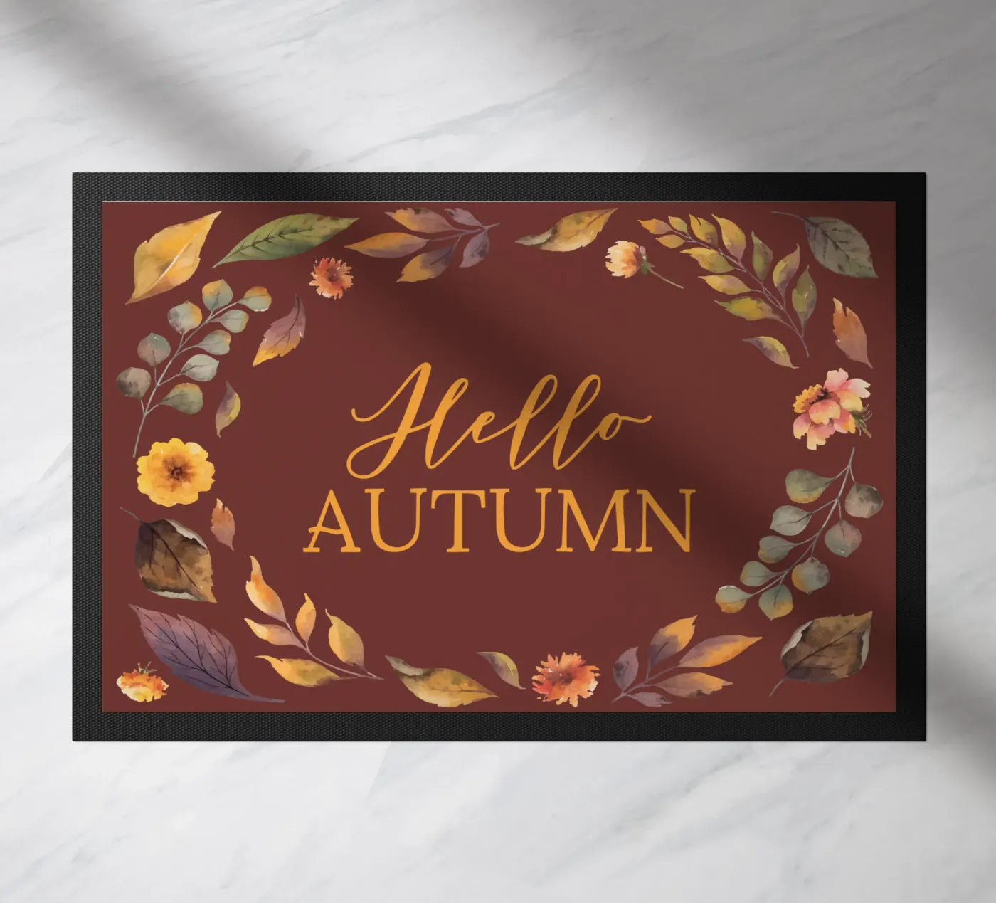 Hello Autumn deurmat van artographieHome