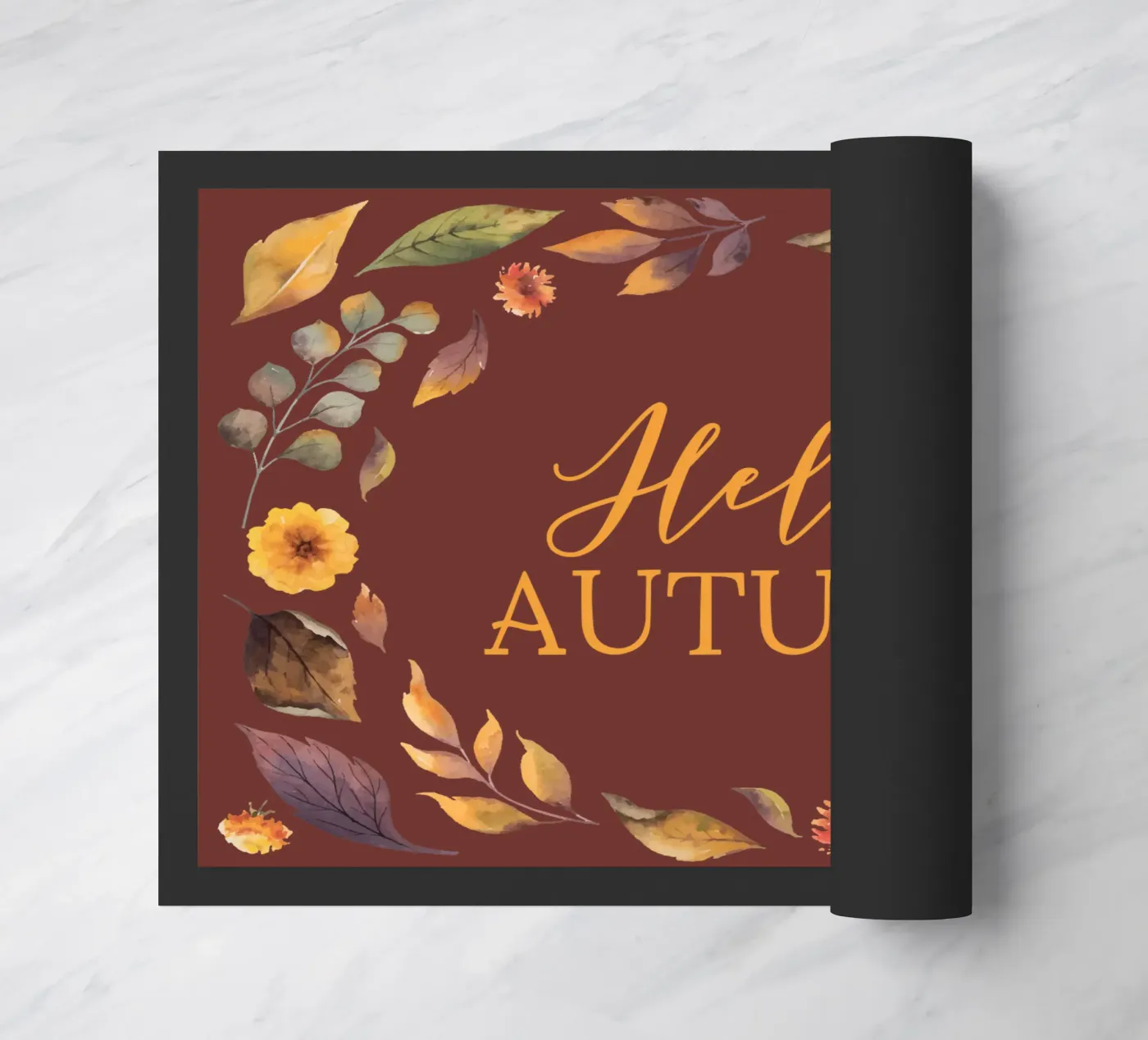Hello Autumn deurmat van artographieHome