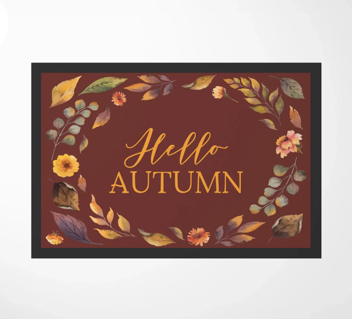Hello Autumn deurmat van artographieHome