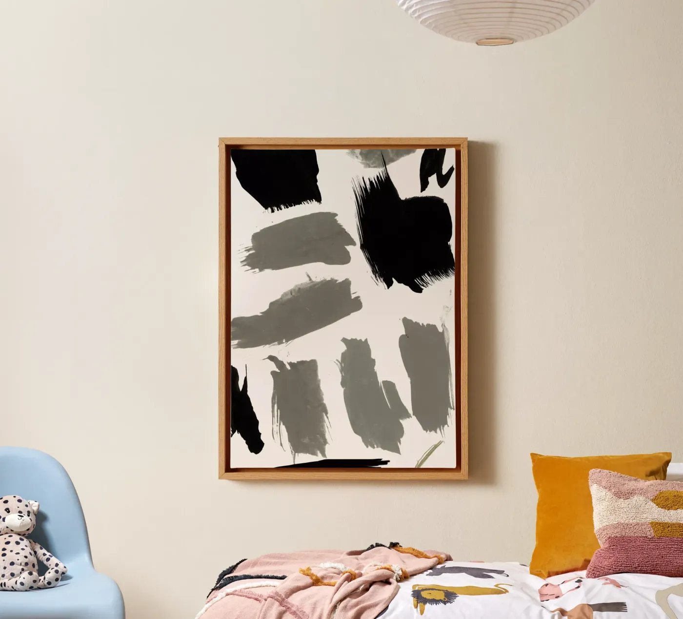 abstract marks tela da IRIS LEHNHARDT FINE ART