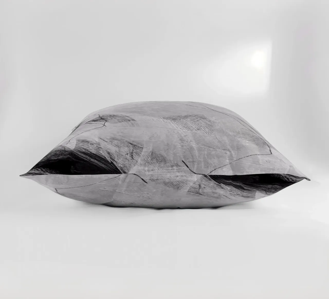 abstract lines and texture decorative cushion by IRIS LEHNHARDT FINE ART