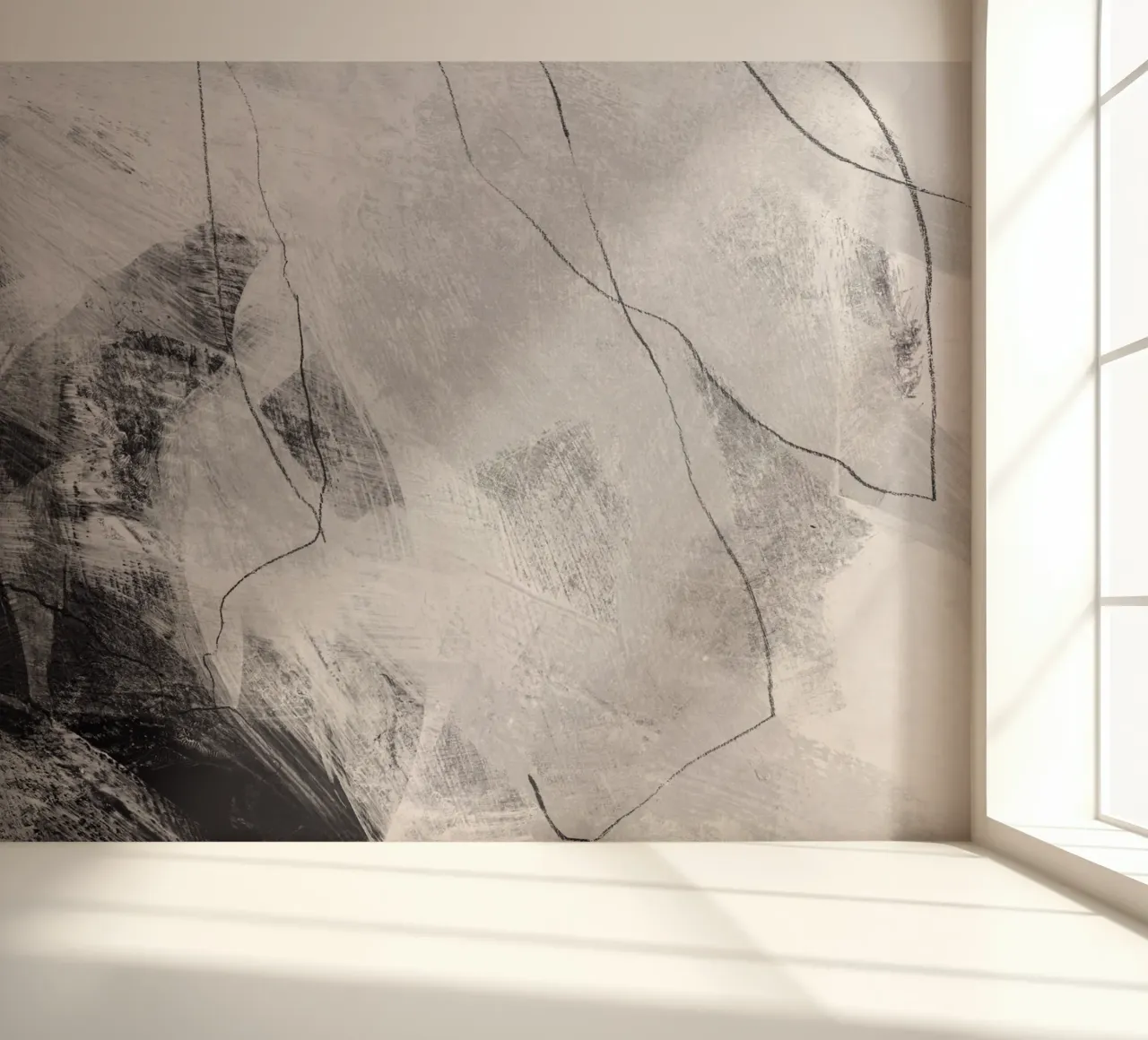 abstract lines and texture photo wallpaper by IRIS LEHNHARDT FINE ART