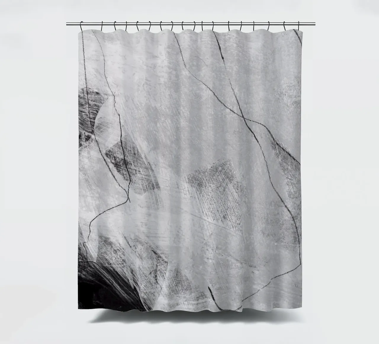 abstract lines and texture tenda da doccia da IRIS LEHNHARDT FINE ART