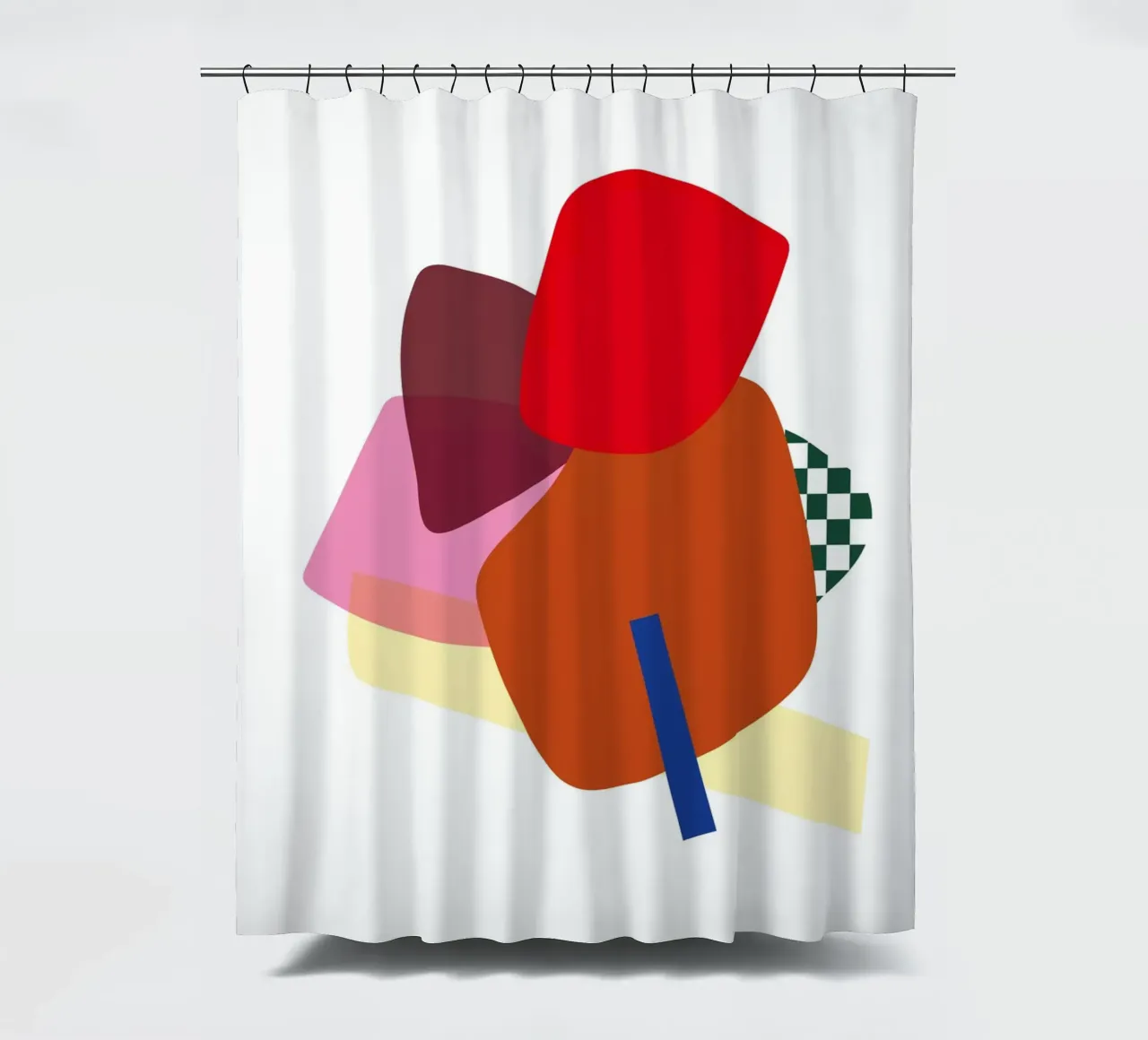 Play of Forms tenda da doccia da Studio ROSAGRAU