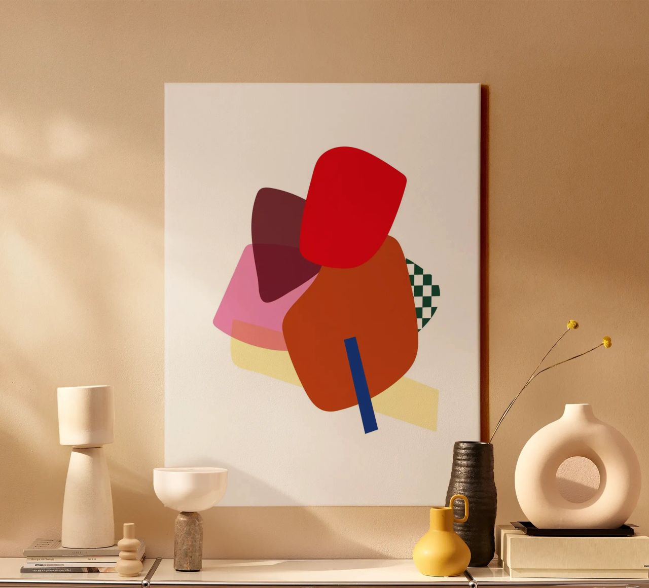Play of Forms canvas by Studio ROSAGRAU