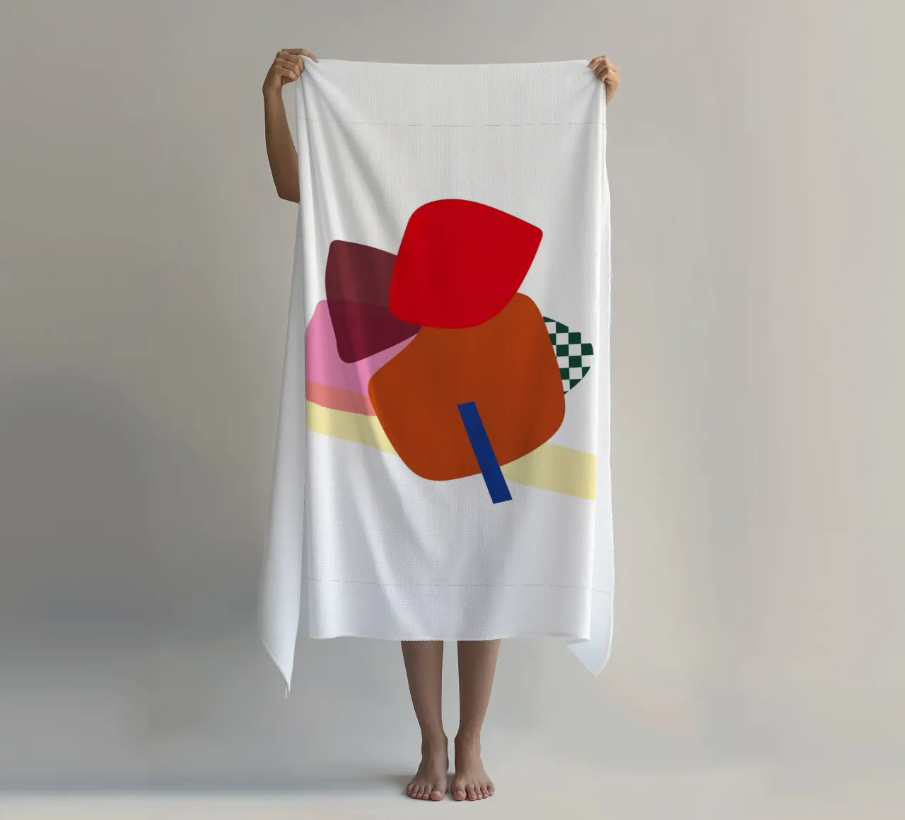 Play of Forms toalla de playa de Studio ROSAGRAU
