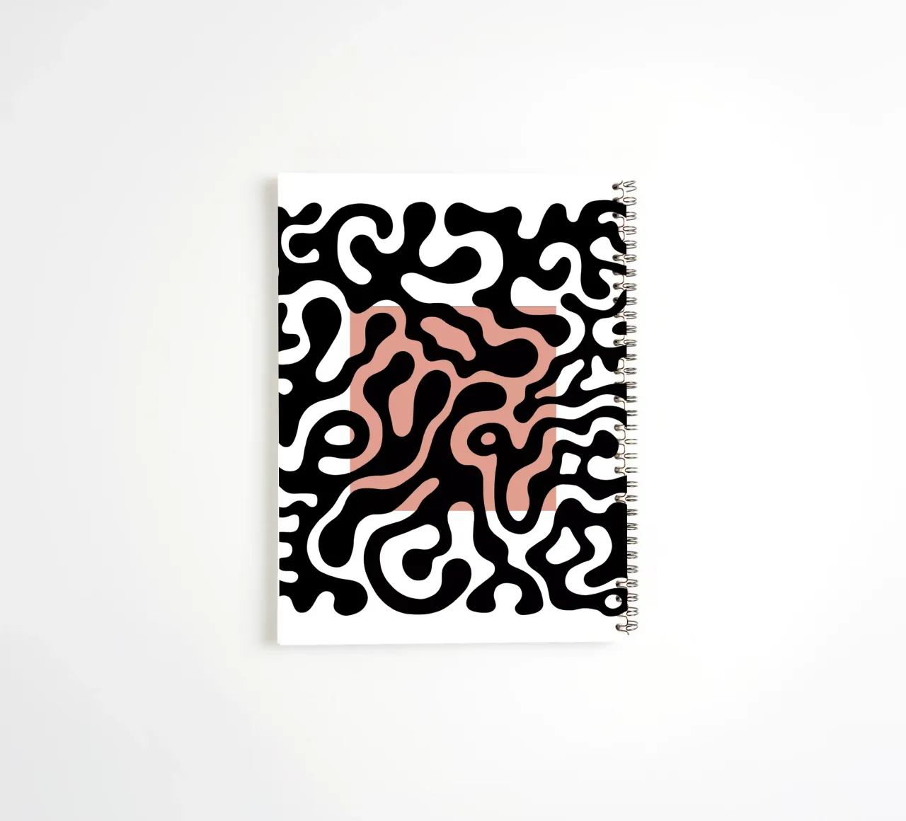 Twisted Beats Nr. 9.2 - Feier spiral notebook by Melanie Viola