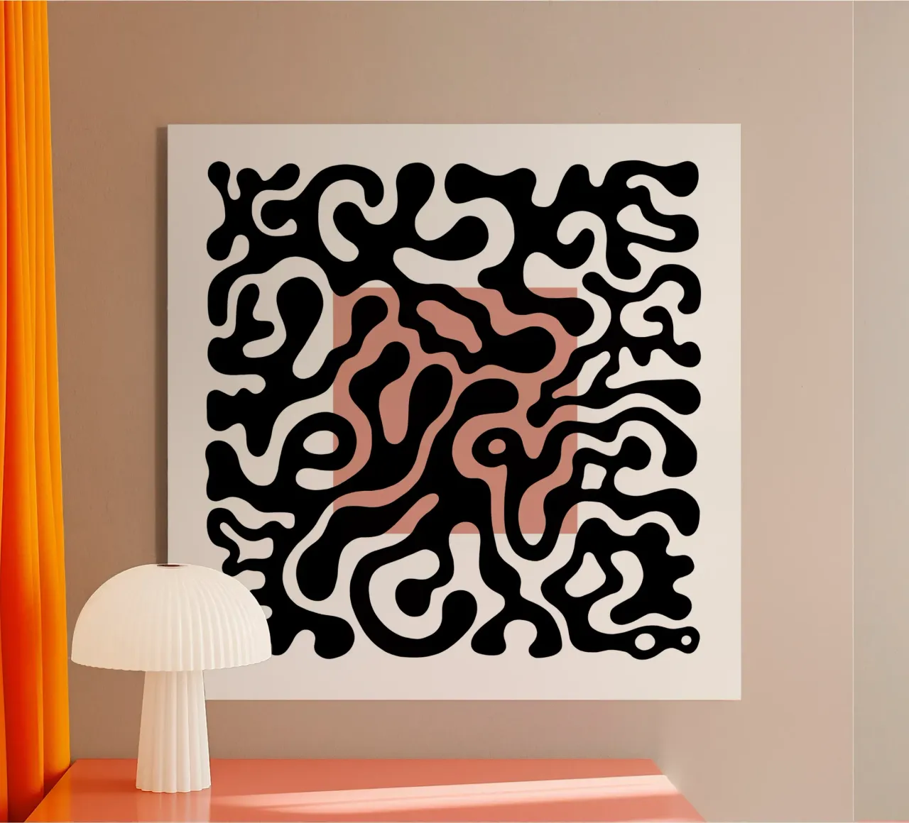 Twisted Beats Nr. 9.2 - Feier acrylic glass by Melanie Viola