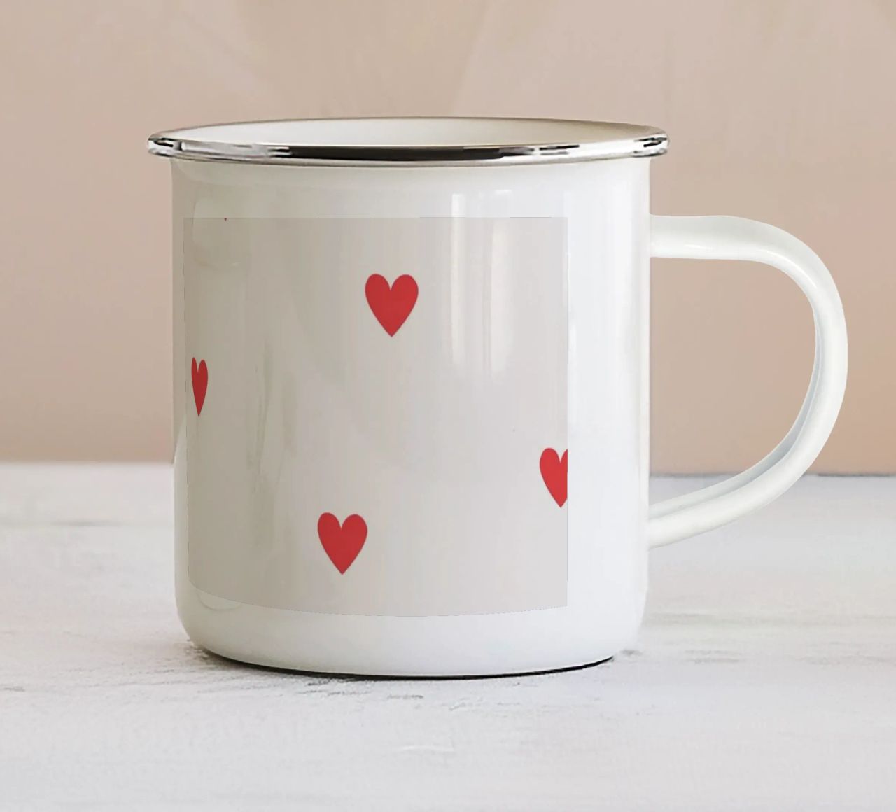 Valentin tazza in smalto da Studio ROSAGRAU