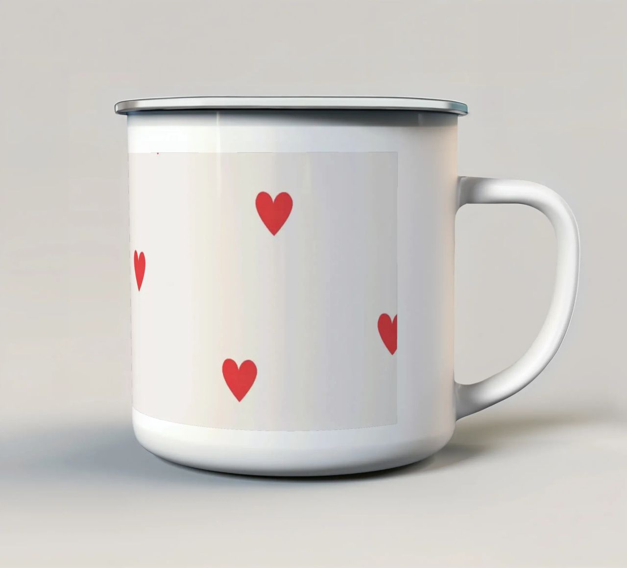 Valentin tazza in smalto da Studio ROSAGRAU