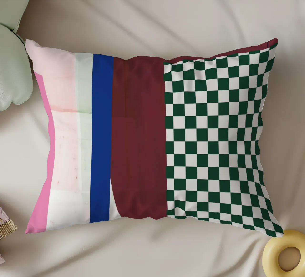 Colour 04 Check cuscino da Studio ROSAGRAU