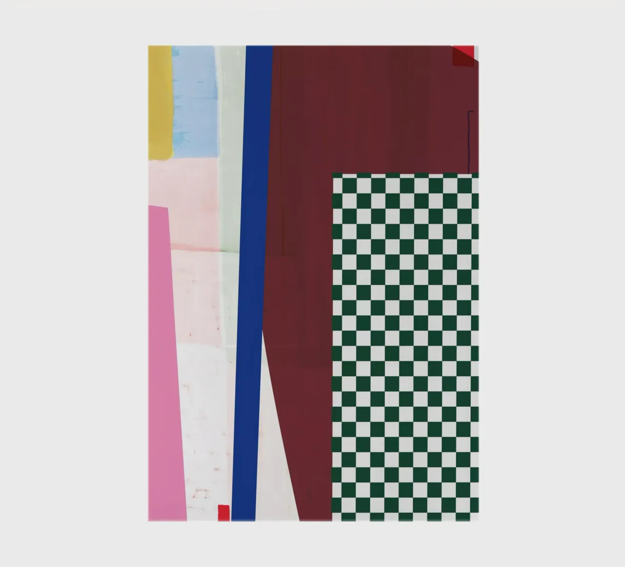 Colour 04 Check notebook by Studio ROSAGRAU