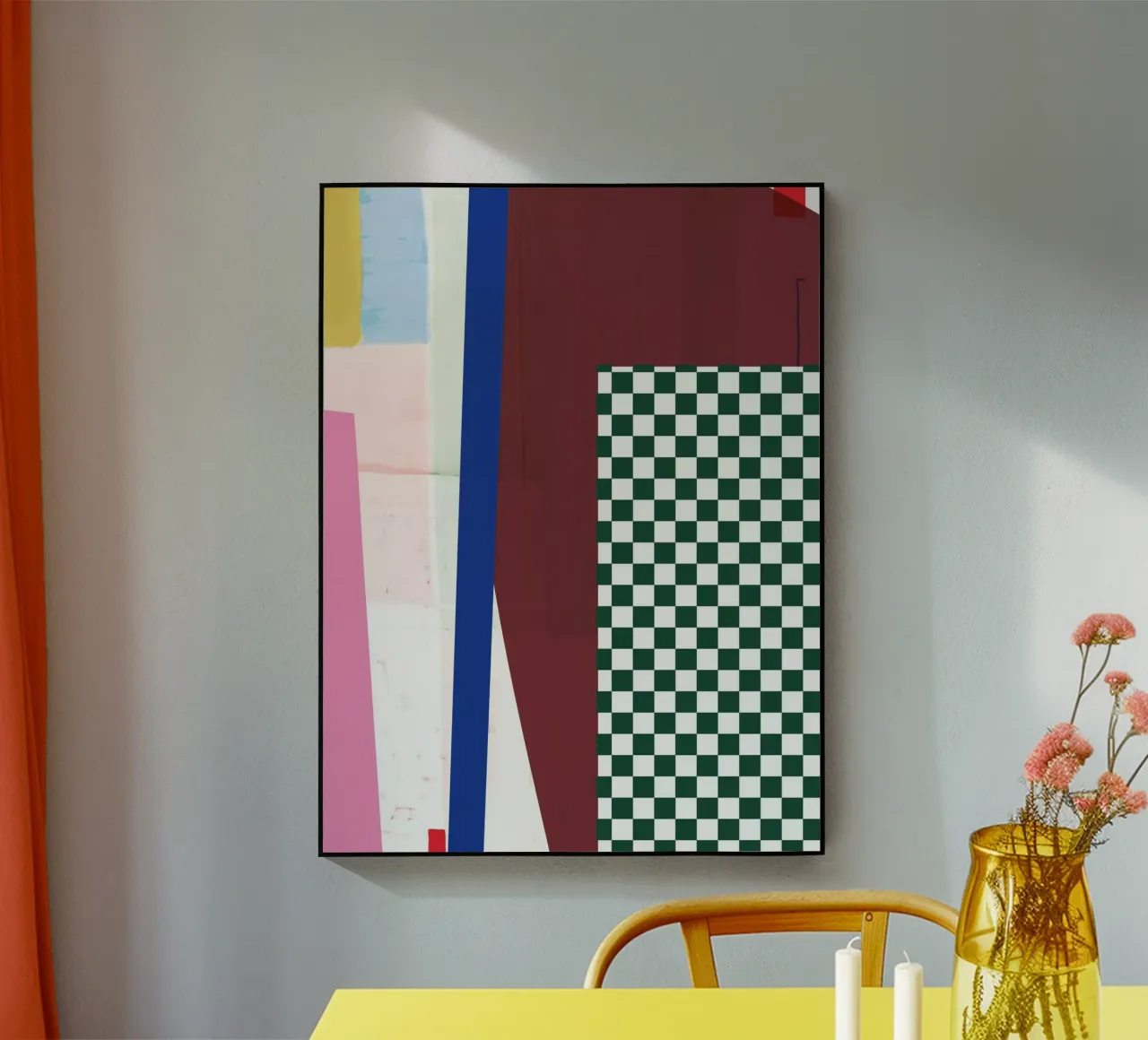 Colour 04 Check plexiglass da Studio ROSAGRAU