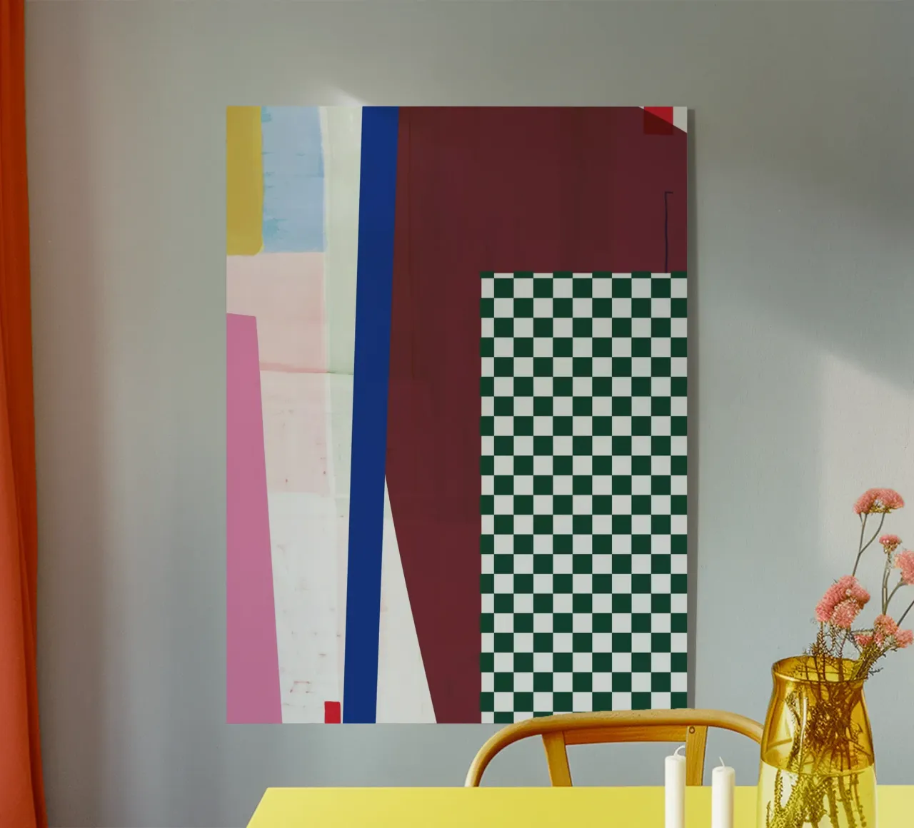 Colour 04 Check plexiglass da Studio ROSAGRAU