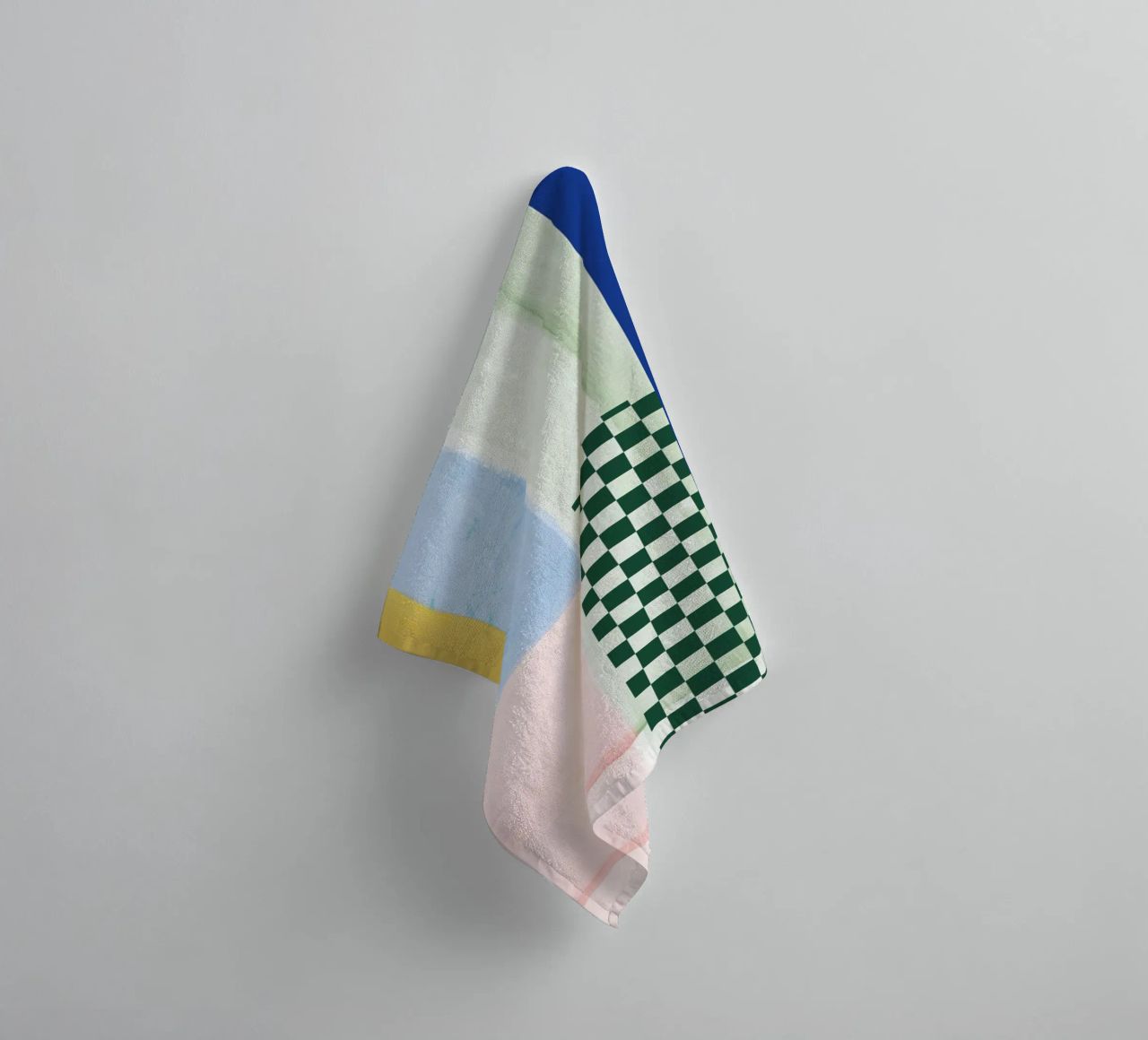 Colour 03 Check badhanddoek van Studio ROSAGRAU