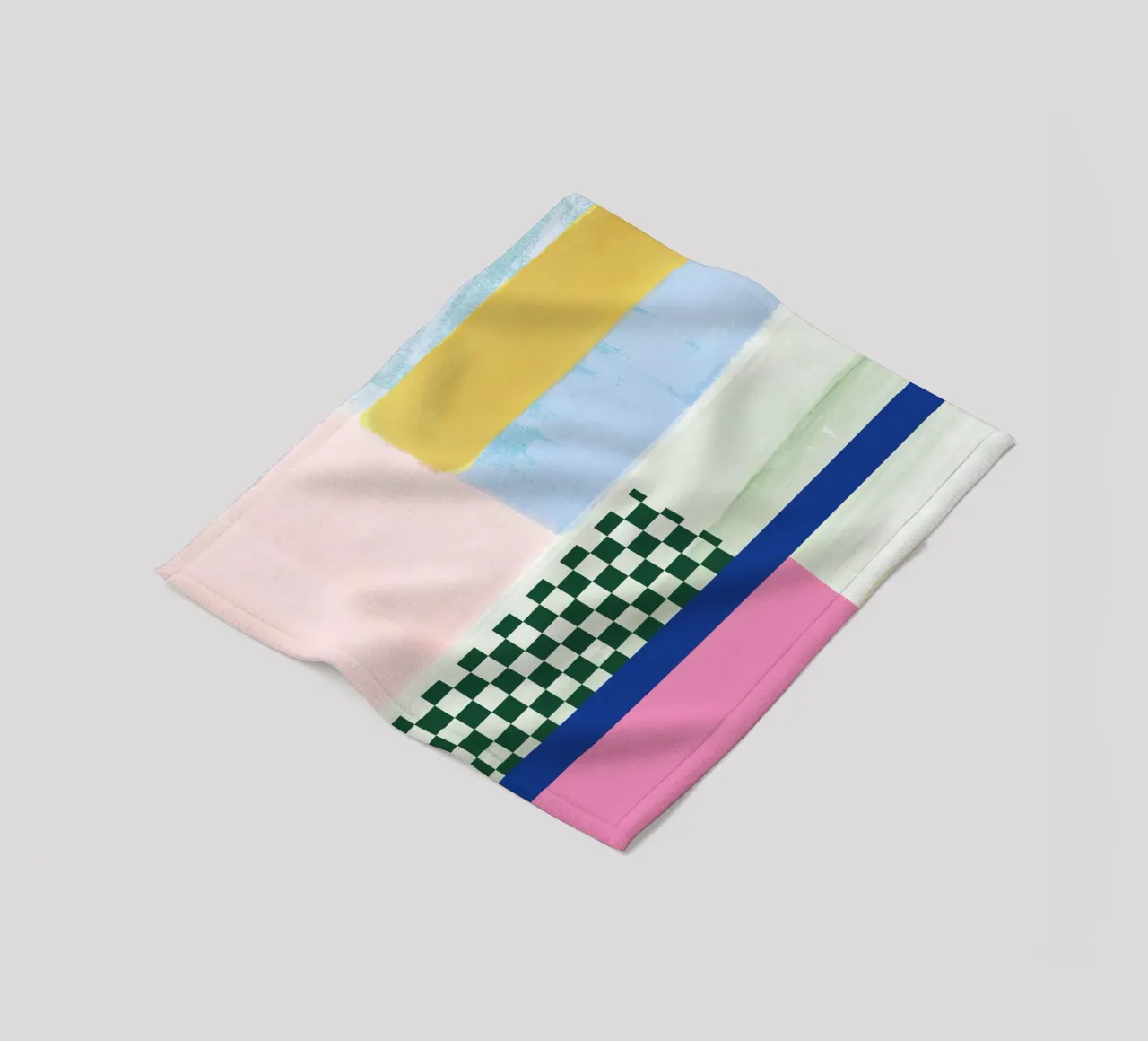 Colour 03 Check coperta in pile da Studio ROSAGRAU