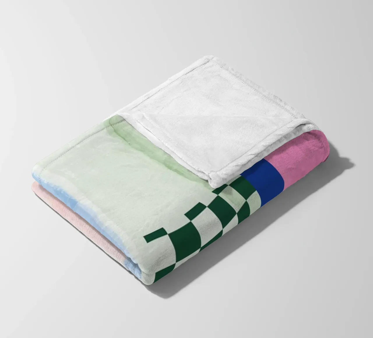 Colour 03 Check coperta in pile da Studio ROSAGRAU