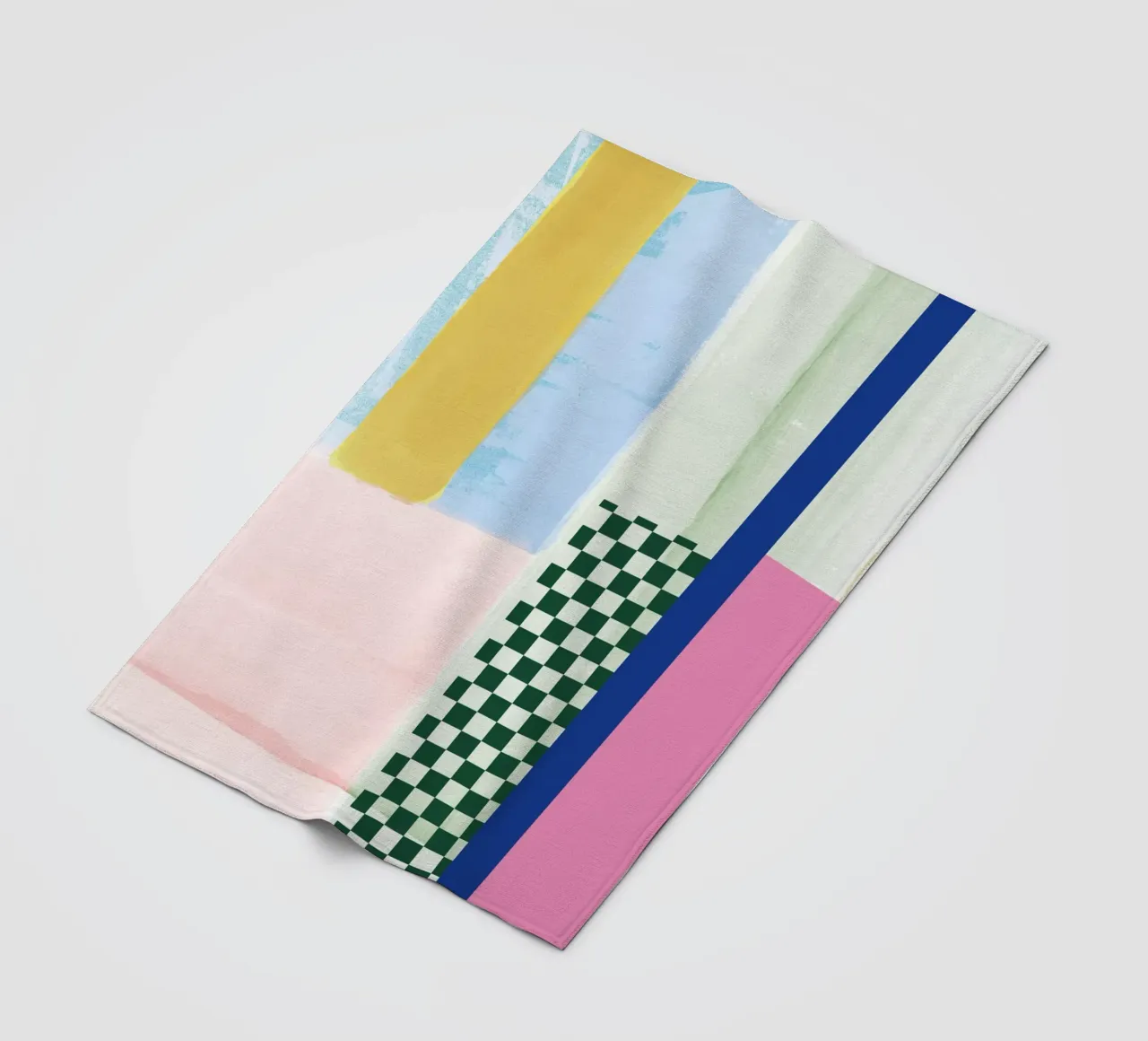 Colour 03 Check coperta in pile da Studio ROSAGRAU