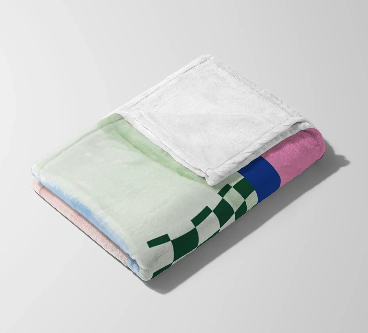 Colour 03 Check coperta in pile da Studio ROSAGRAU