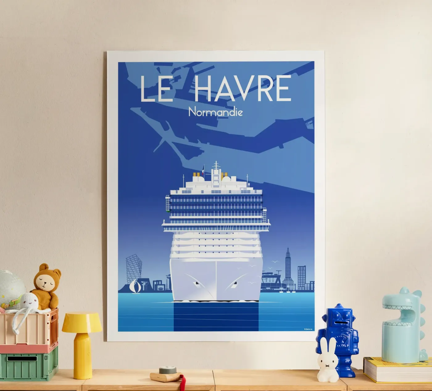 Le Havre plexiglass da Raphaël Delerue