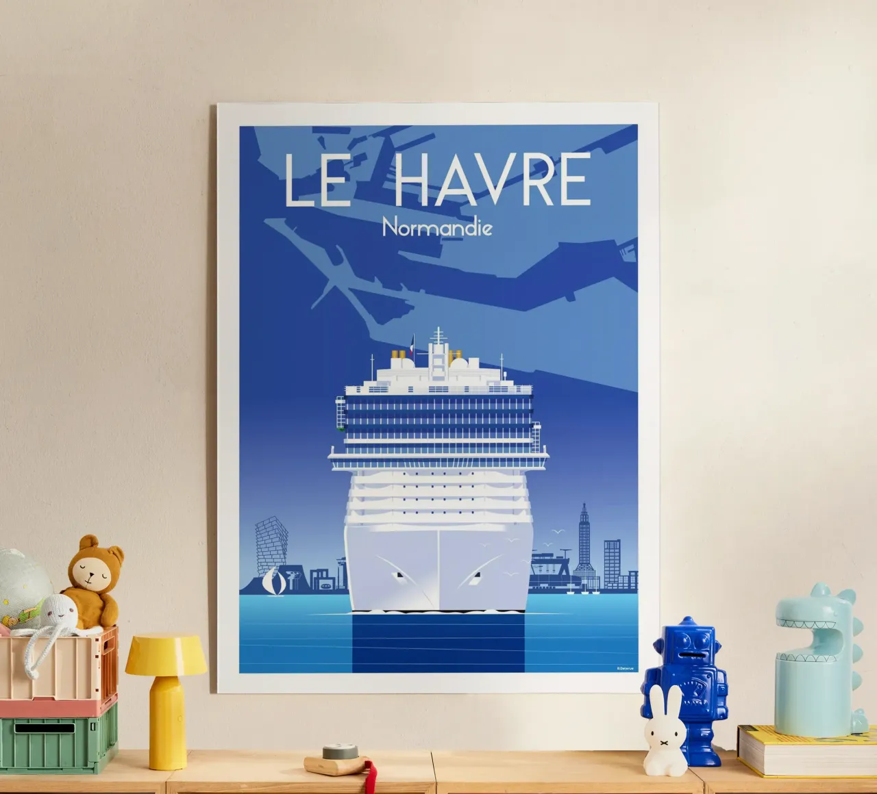 Le Havre plexiglass da Raphaël Delerue