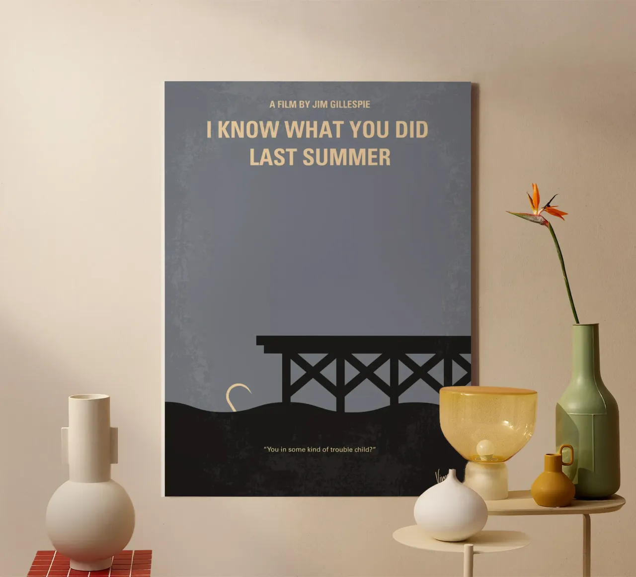 No650 My I Know What You Did Last Summer movie poster tela da Chungkong