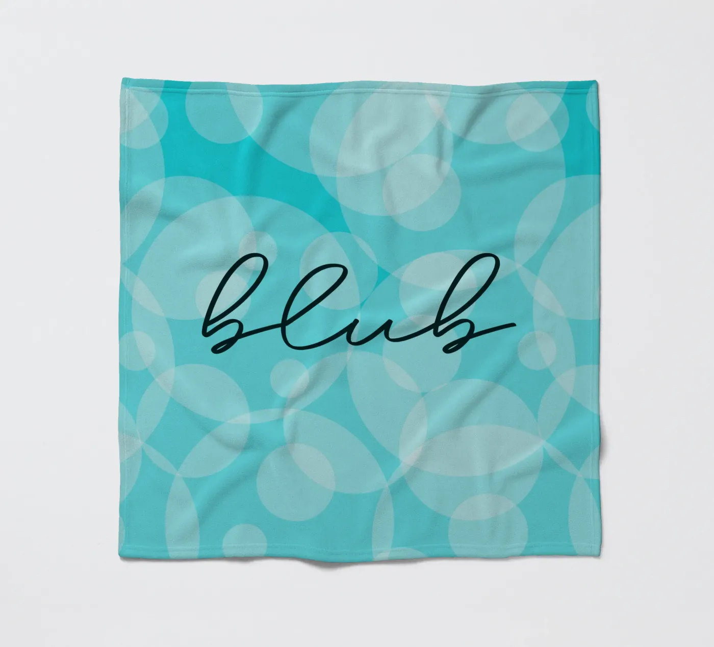 blau Fleecedecke von HI! there