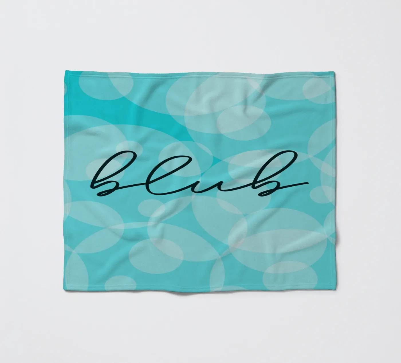 blau Fleecedecke von HI! there