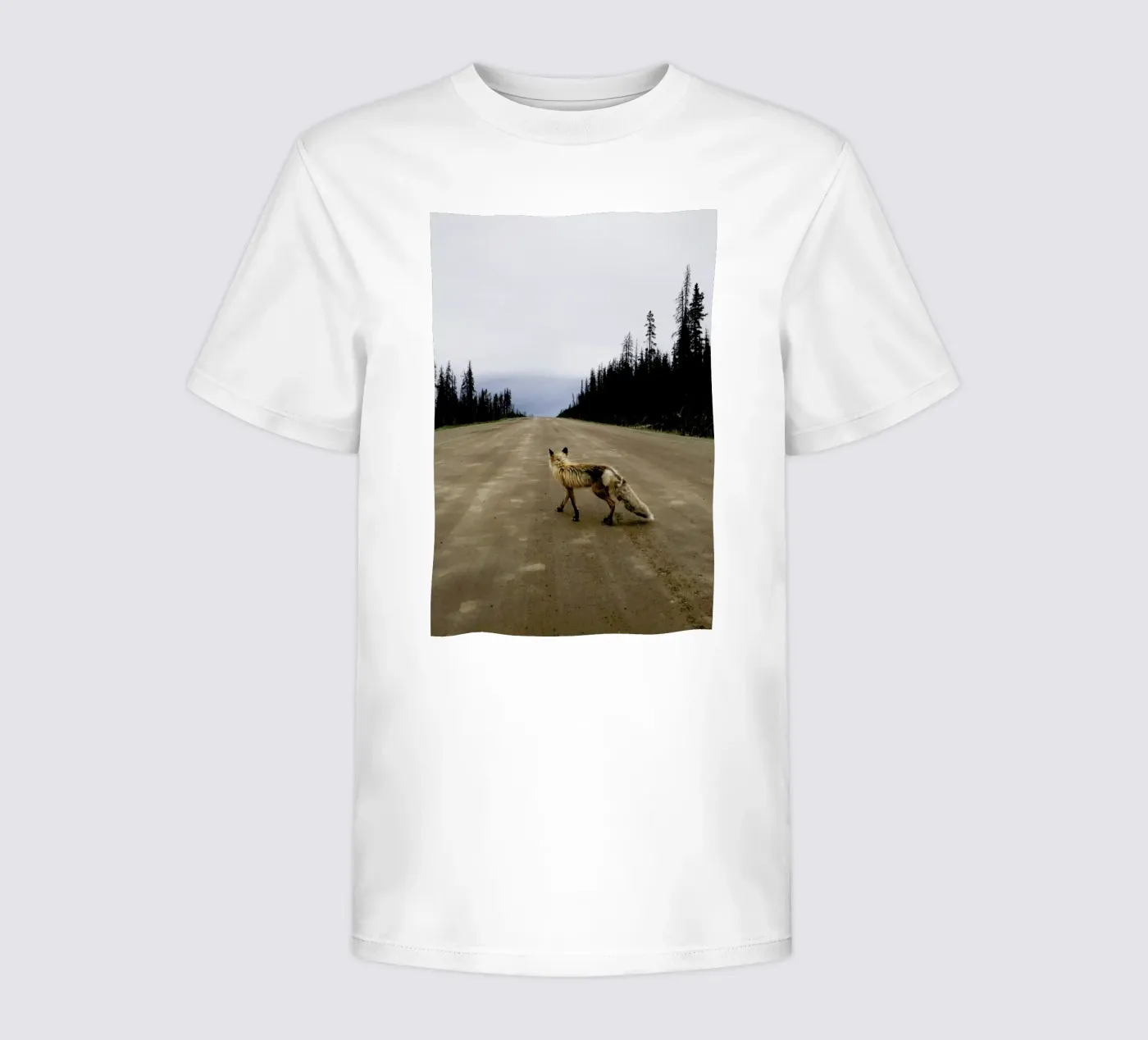 Road Fox t-shirt bambini da Kevin Russ