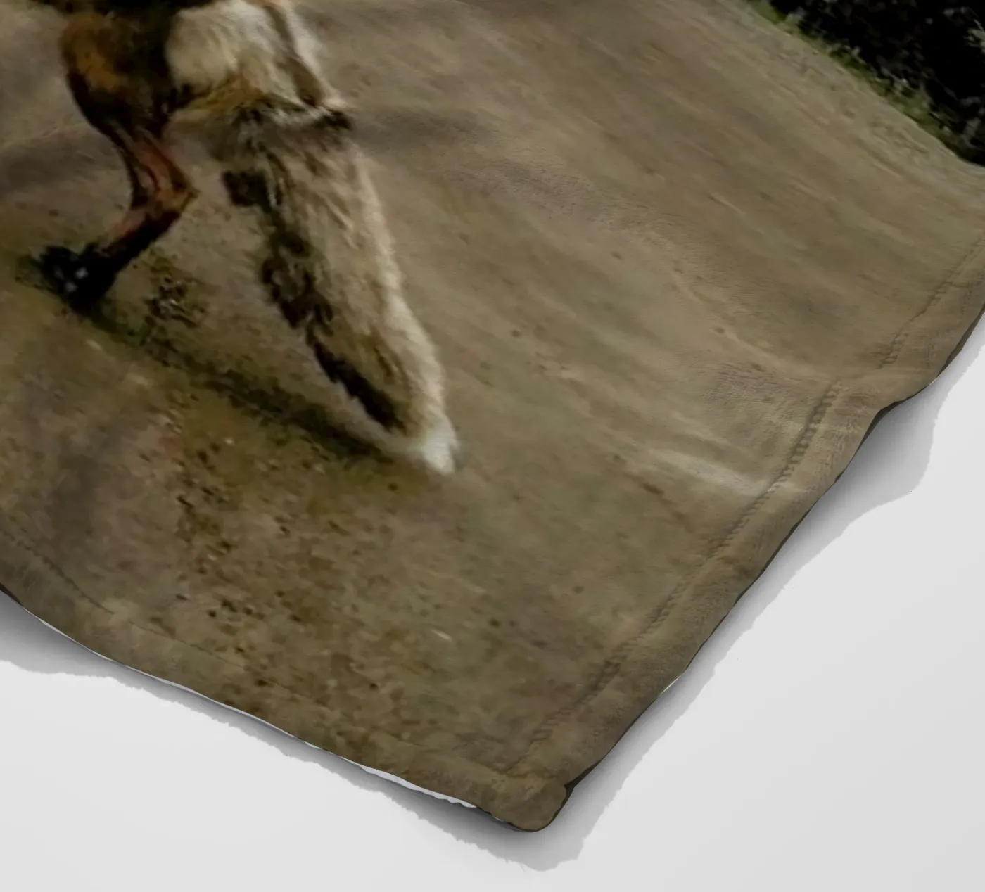 Road Fox Fleecedecke von Kevin Russ
