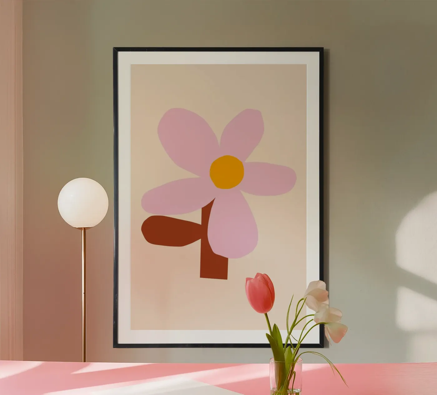 Wildblume poster da Lisa Jasmin Bauer