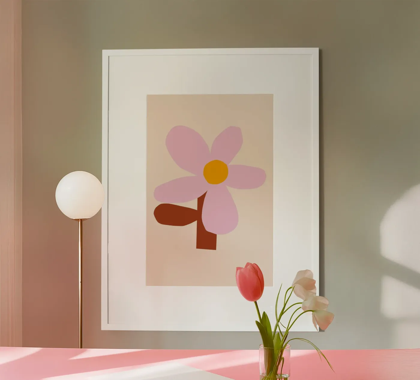 Wildblume poster da Lisa Jasmin Bauer