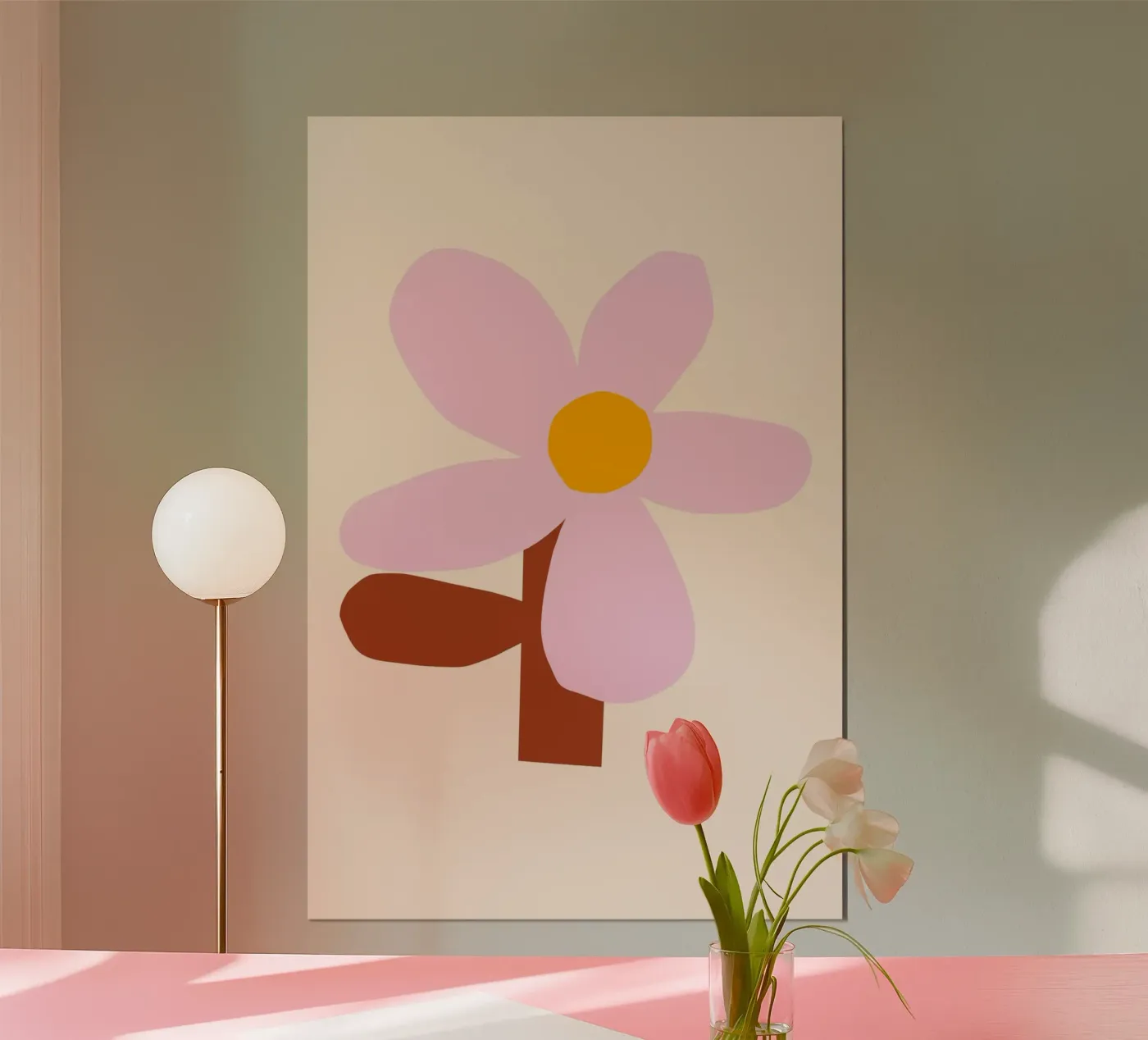 Wildblume poster da Lisa Jasmin Bauer