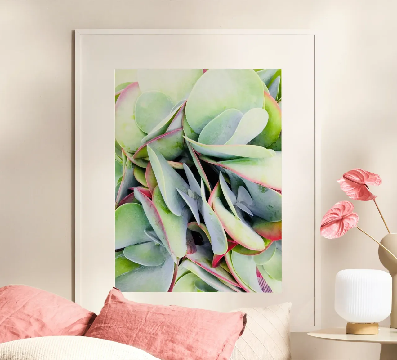 green Poster mit Kunststoffrahmen von snapshots