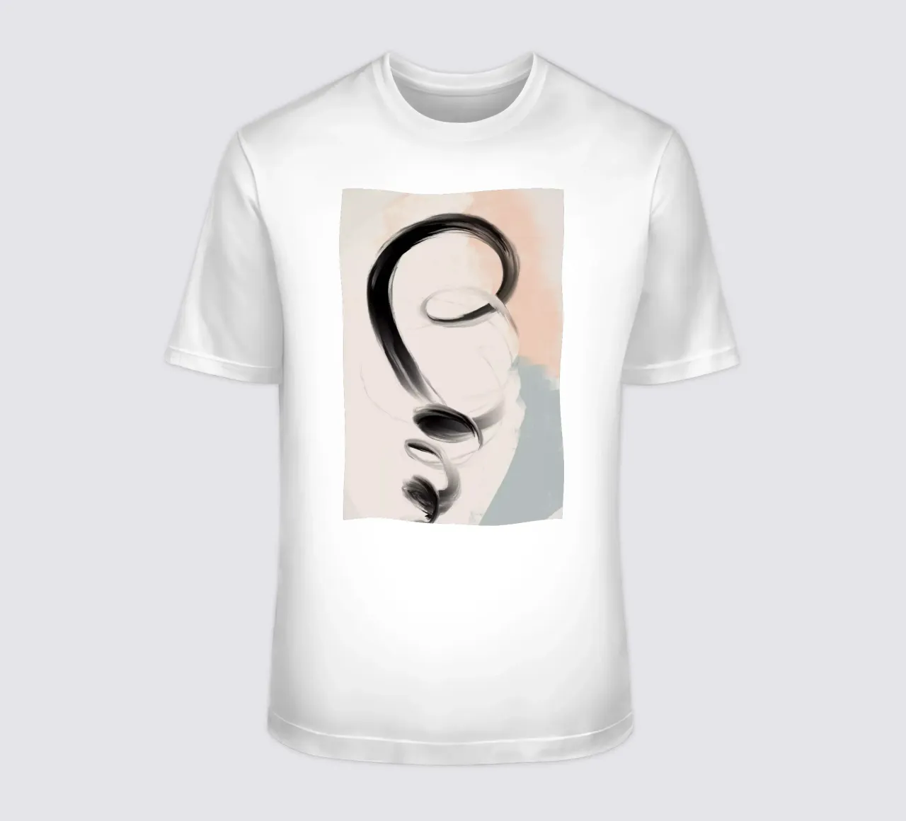 Curve astratte t-shirt da nileshkikuuchise