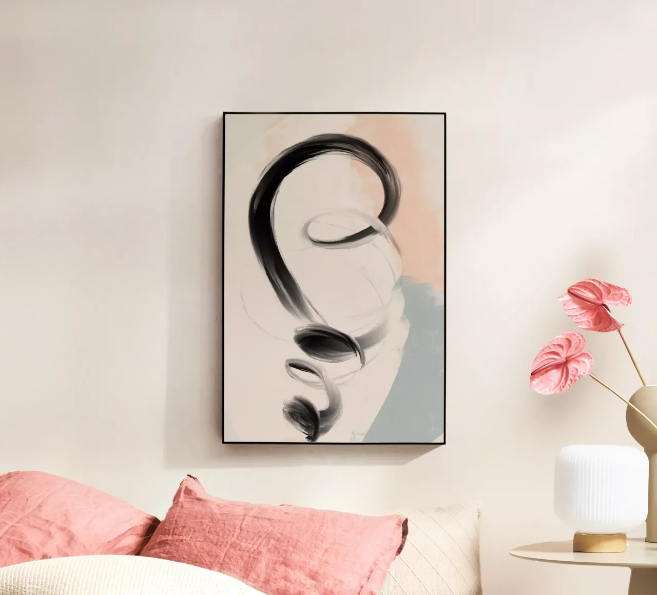 Curve astratte plexiglass da nileshkikuuchise