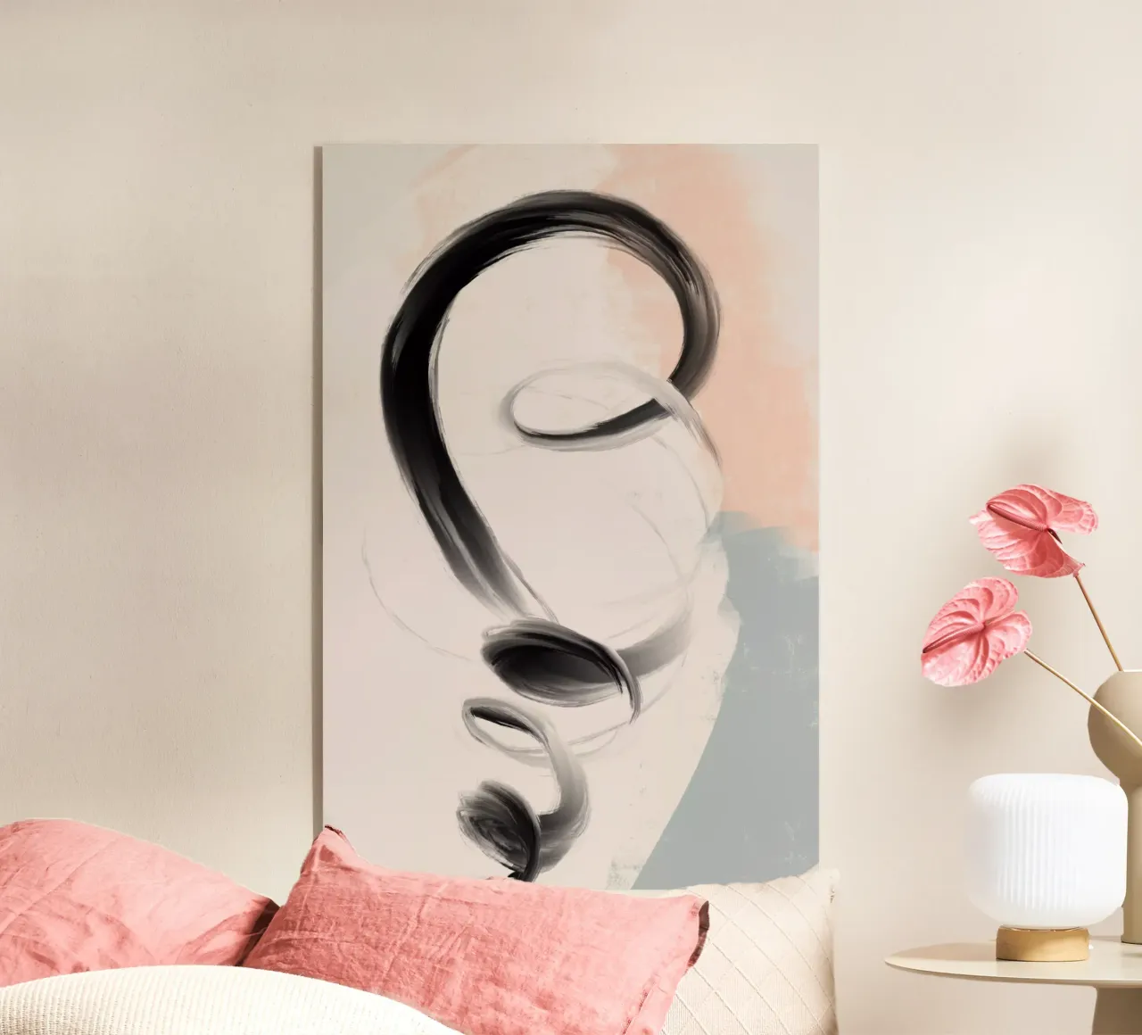 Curve astratte plexiglass da nileshkikuuchise