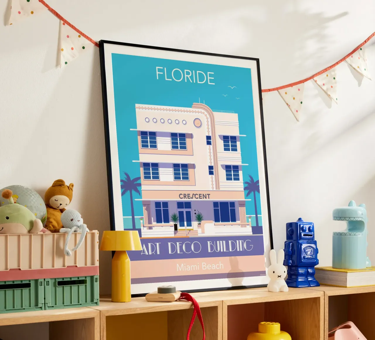 Miami Beach poster da Raphaël Delerue