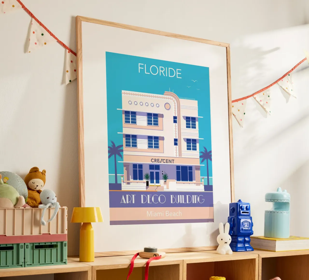 Miami Beach poster da Raphaël Delerue