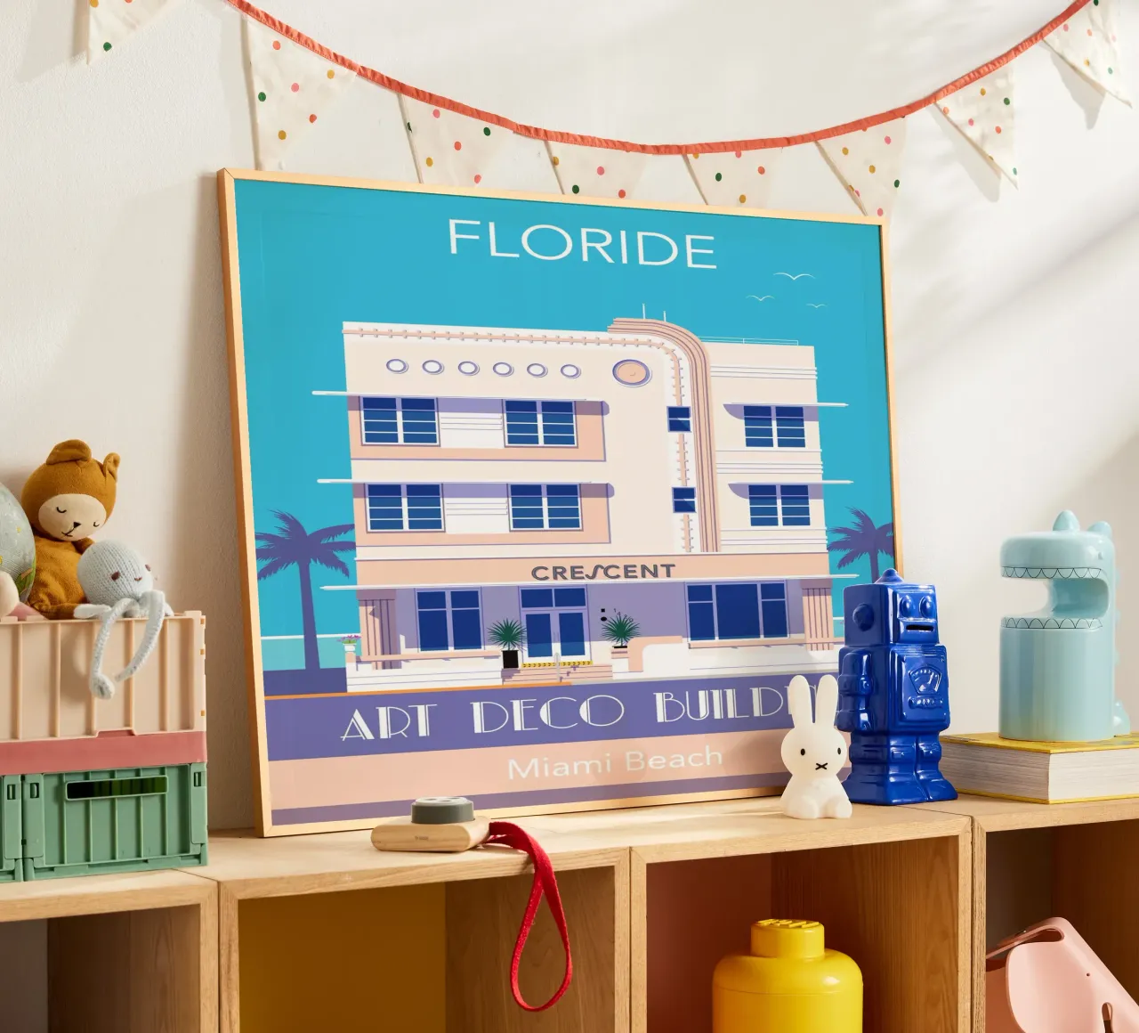 Miami Beach poster da Raphaël Delerue