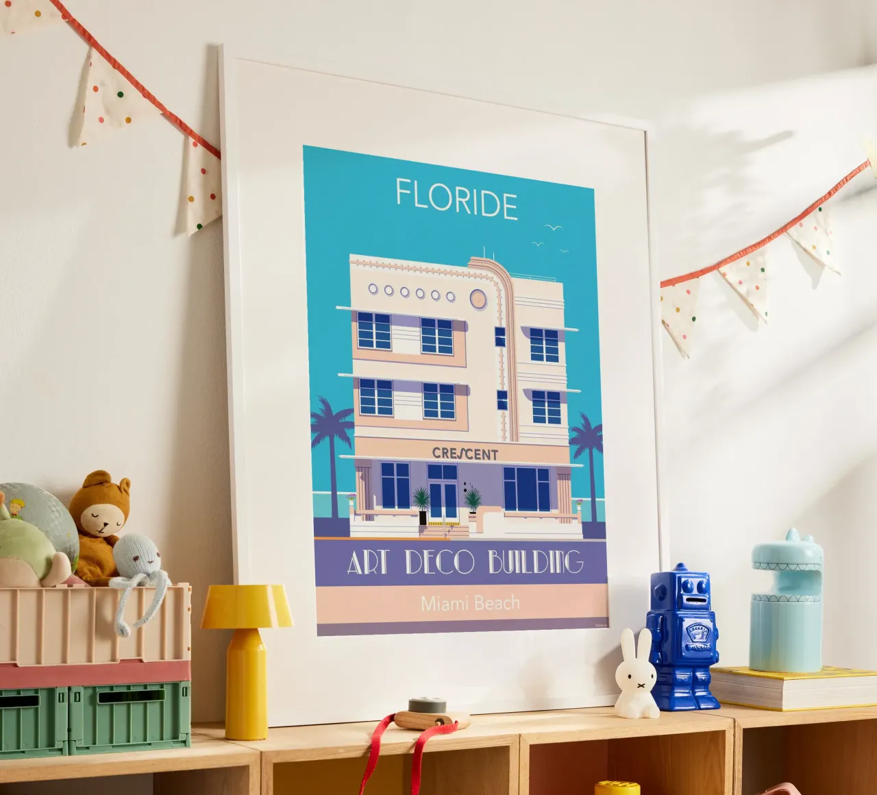 Miami Beach poster da Raphaël Delerue