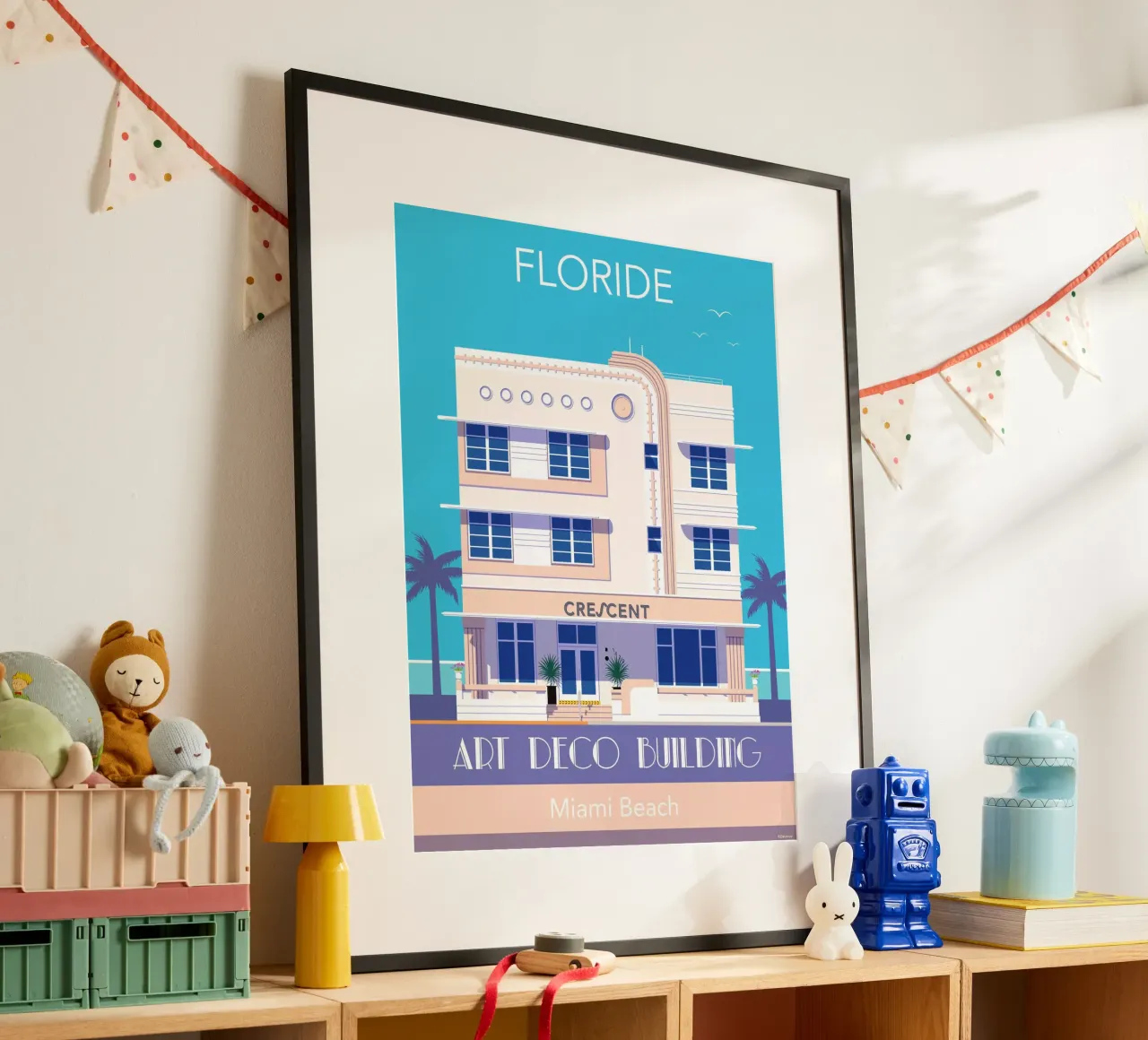 Miami Beach poster da Raphaël Delerue