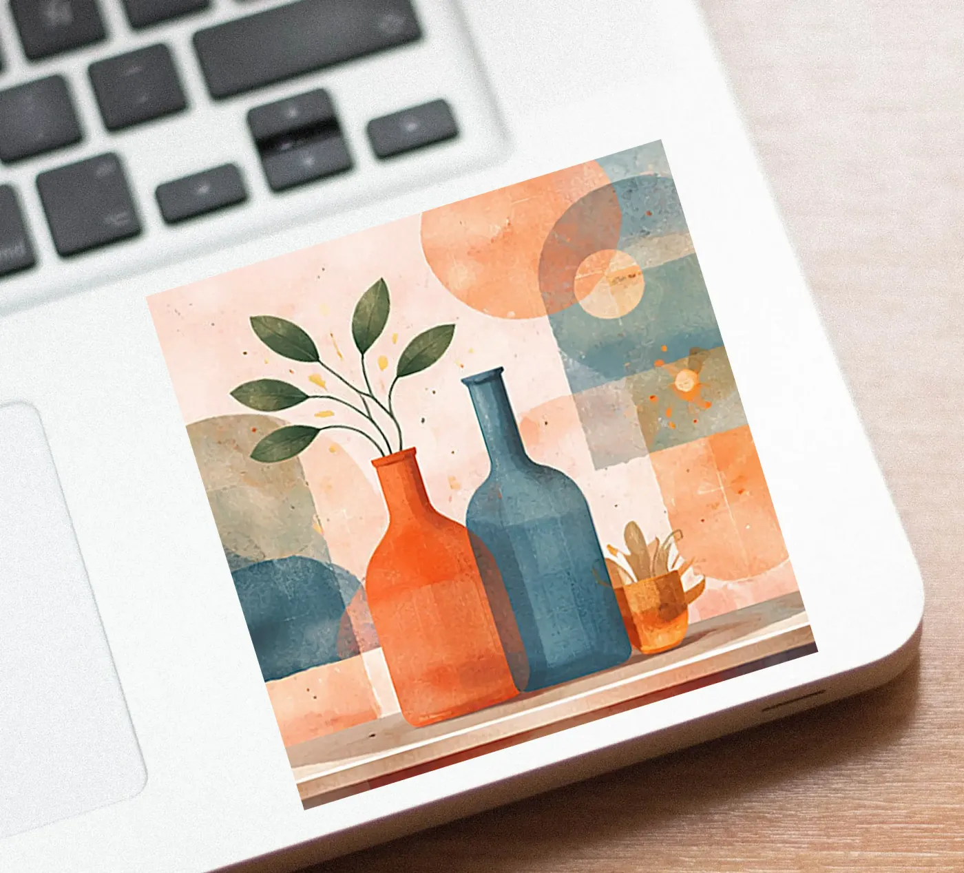 Tra caldo e freddo adesivo da Forméa Art Studio