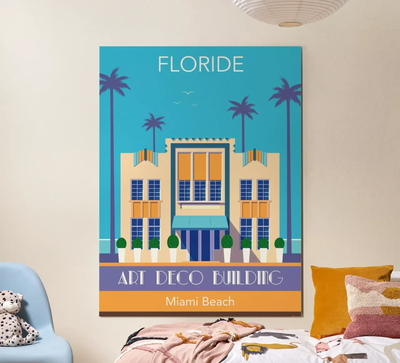 Miami Beach poster da Raphaël Delerue