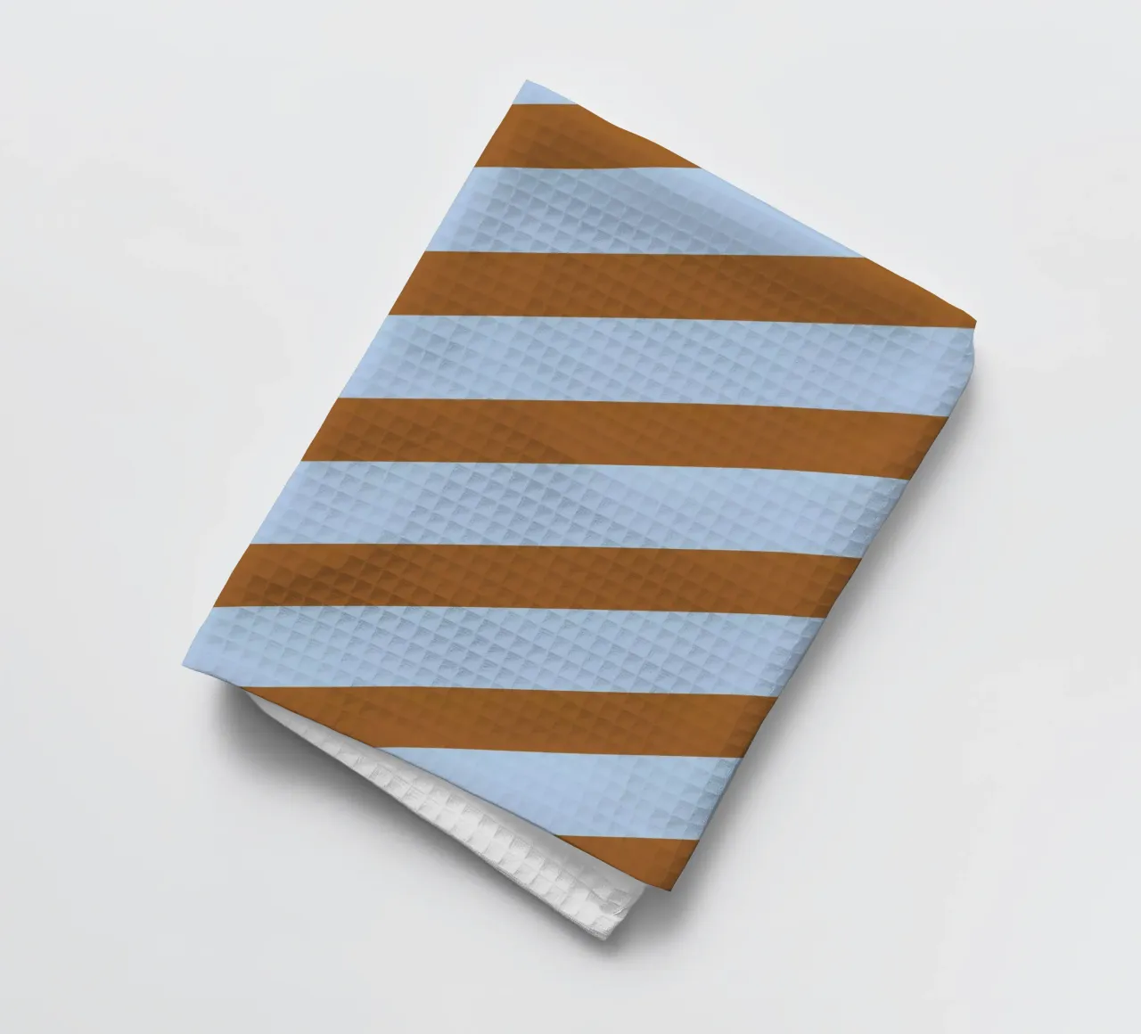 Stripes Diagonal Lightblue canovaccio da cucina da Studio ROSAGRAU